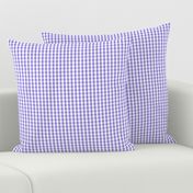 Silly Cats /Kitty Quilt Gingham - Purple 