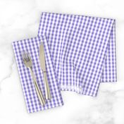 Silly Cats /Kitty Quilt Gingham - Purple 