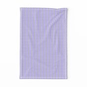 Silly Cats /Kitty Quilt Gingham - Purple 