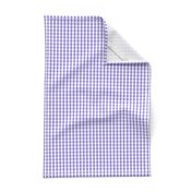 Silly Cats /Kitty Quilt Gingham - Purple 