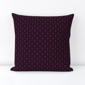 Tiny Rhombs on Dark Violet 