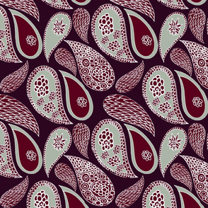 Revision of a Festive Paisley