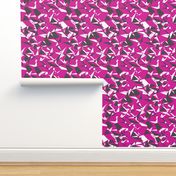 origami_dogs_abstract_pink_white_grey