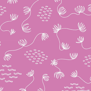 WaterLilies- Pink