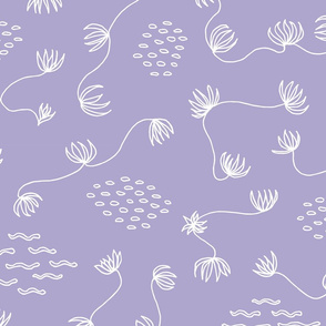 WaterLilies - Lavender