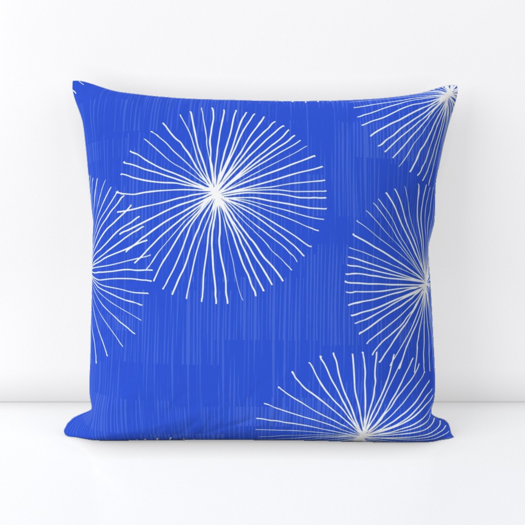 Dandelions M+M Cobalt by Friztin