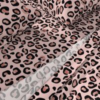 Leopard Rose Gold Spots on Pink