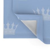 Prince Louis Blue Crowns on Baby Blue