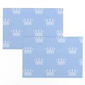 Prince Louis Blue Crowns on Baby Blue