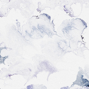 Watercolor Marble Blue