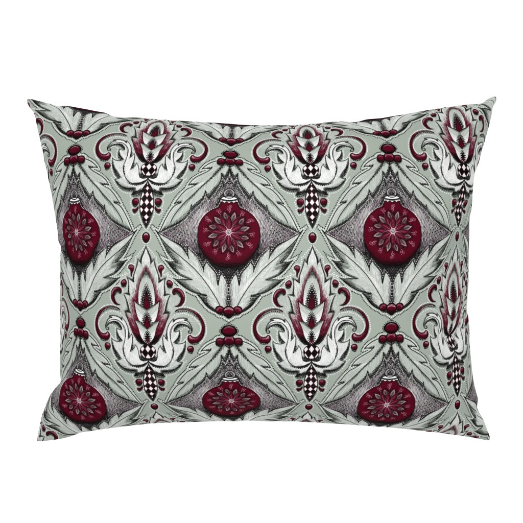 elegant holiday damask