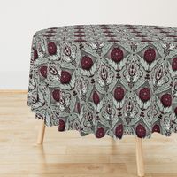 elegant holiday damask