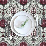 elegant holiday damask