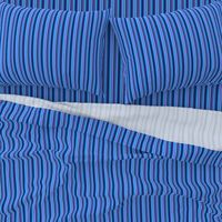 BN10 - Narrow Variegated Stripes in Blues - Pink - Lavender 