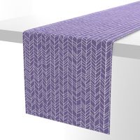 Violet Crazy Chevron Herringbone Hand Drawn Geometric Pattern GingerLous