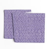 Violet Crazy Chevron Herringbone Hand Drawn Geometric Pattern GingerLous