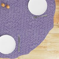 Violet Crazy Chevron Herringbone Hand Drawn Geometric Pattern GingerLous