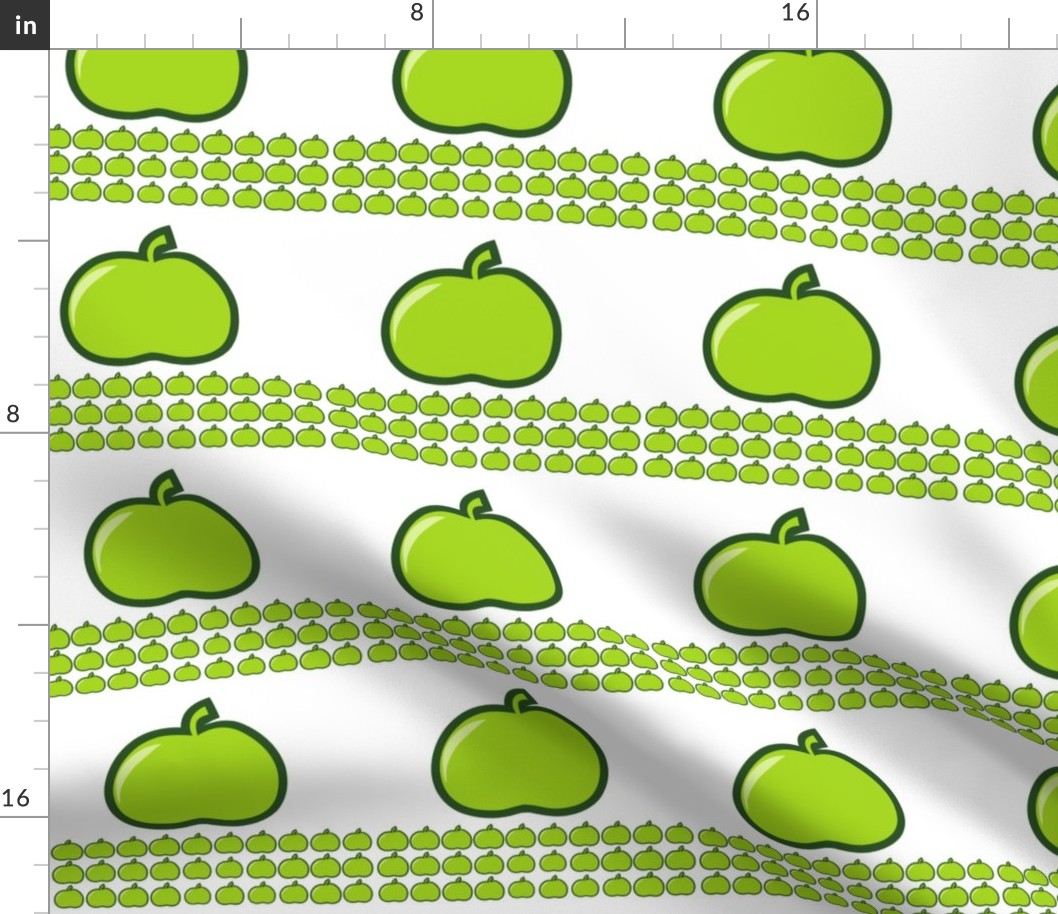 green apples