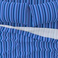 BN10 - Variegated Stripe in Blues - Pink - Lavender - Lengthwise