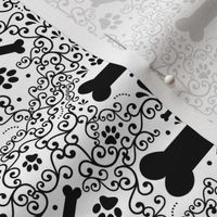 Doggie Damask