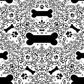 Doggie Damask