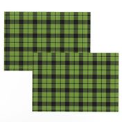 Brown tartan, custom 3" lime