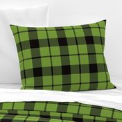 Brown tartan, custom 7" lime 