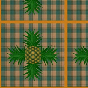 f-pineapple plaid