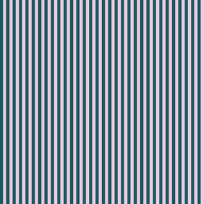 JP1 - Narrow - Basic Stripes in Aquamarine and Pink