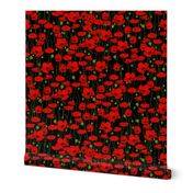 poppy repeat black - large