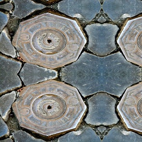 Utility Pipe Cover in Venice, Italy