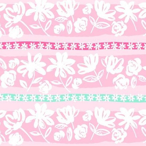 brush flower stripe-pink