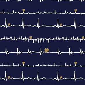 Heres my heart  navy white gold2 - Sketch 1