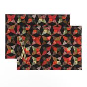 Plaid Kaleidoscope Stars Cheater with Black