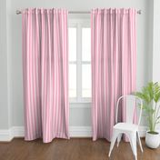 JP11 - Wide Basic Stripes in Two Tone Pink Pastel