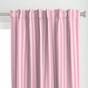 JP11 - Wide Basic Stripes in Two Tone Pink Pastel