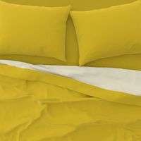 Hot Mustard – Solid Coordinate for Arctic Animal Icebergs – Blue and Mustard