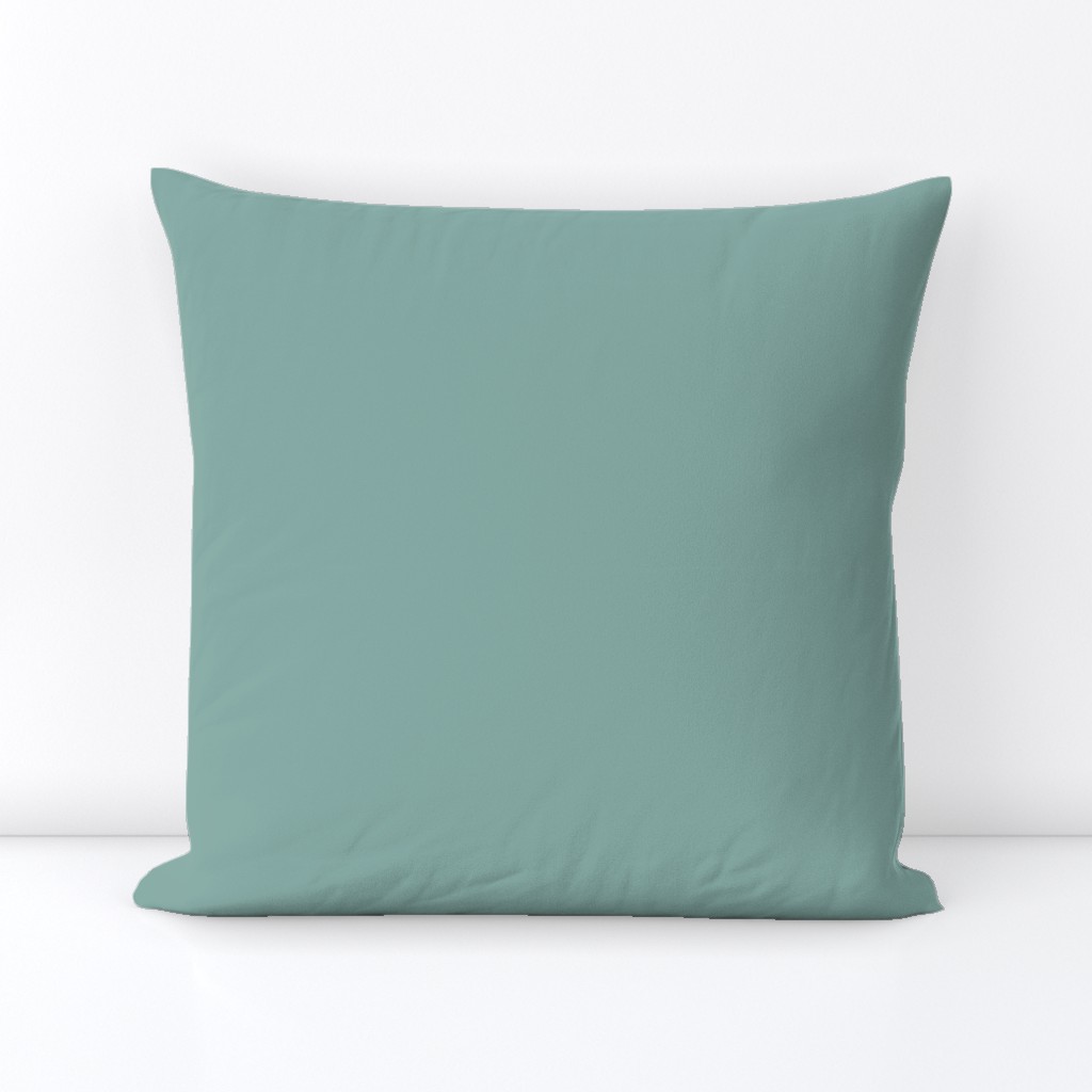 Heritage green - Solid coordinate for Arctic Animal Icebergs – Blue and Mustard