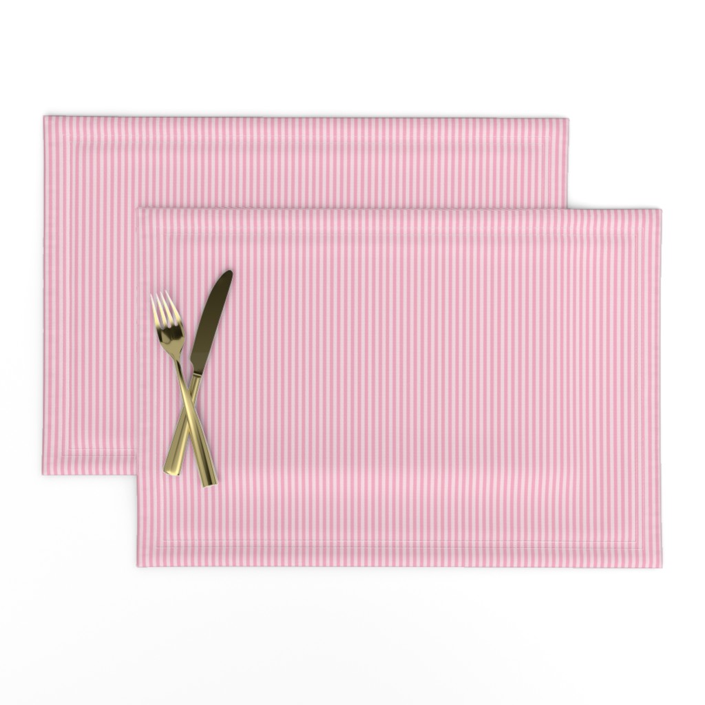 JP11 - Narrow Basic Stripes in Two Tone Pink