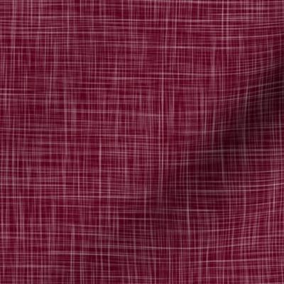 Linen - Cranberry