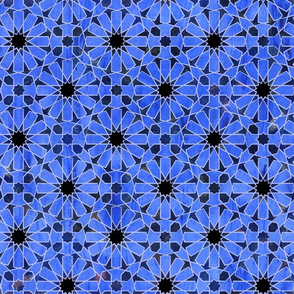 hara tiles bright blue
