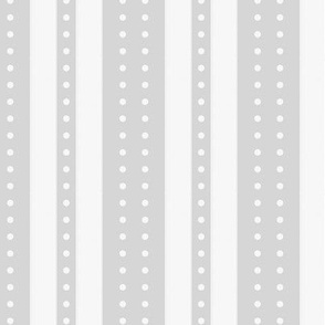 Stripes and Dots - Grey Pearl