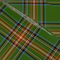 King George VI / Green Stewart tartan,  6" - worn by Prince Charles, ancient colors