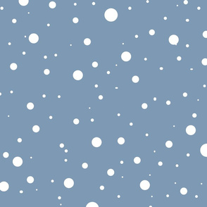 snow background (blue)