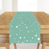 snow background (green)