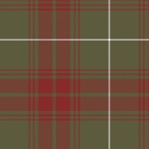 Rothesay hunting double tartan, 12" weathered, c. 1897