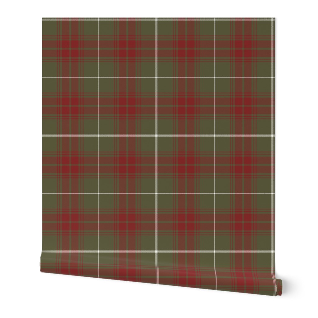 Rothesay hunting double tartan, 14" weathered, c. 1897