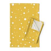 Snow ( Mistletoe Gold and Blue)