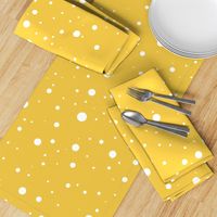 Snow ( Mistletoe Gold and Blue)