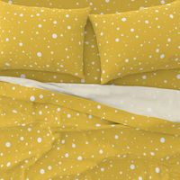 Snow ( Mistletoe Gold and Blue)